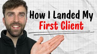How I Signed My First SMMA Client with $0