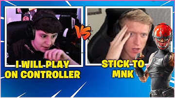 CLIX On CONTROLLER Vs TFUE DUO In 1v1 BOX FIGHT WAGER! (Fortnite)