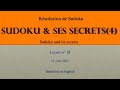 Sudoku et ses secrets tuto 18  4  toutes les mthodes de rsolution et les logiciels sudoku solver