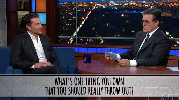 Bradley Cooper Takes The Colbert Questionert