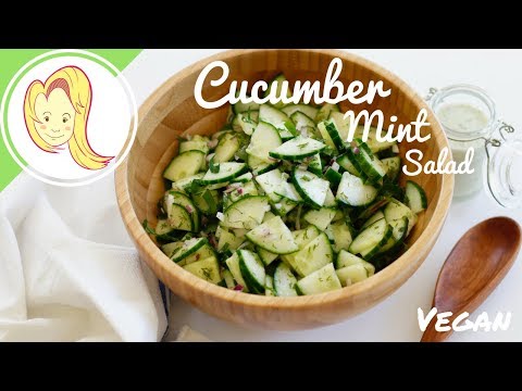 Video: Cucumber, Mint At Pepper Salad