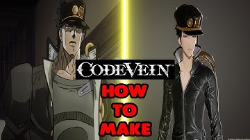 Code Vein - How To Make Jotaro From Jojo