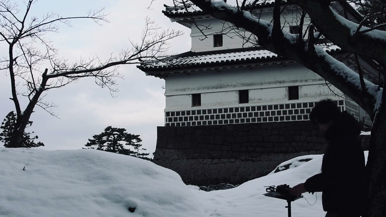Digitakt 7 新発田城の雪景色 - YouTube