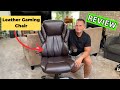 Leather gaming chair review