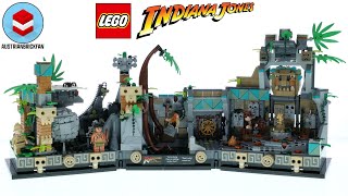 LEGO Indiana Jones 77015 Temple of the Golden Idol - LEGO Speed Build Review