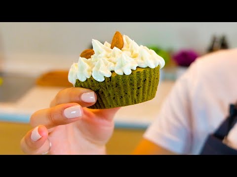Зеленые 🥦 МАФФИНЫ с чаем МАТЧА