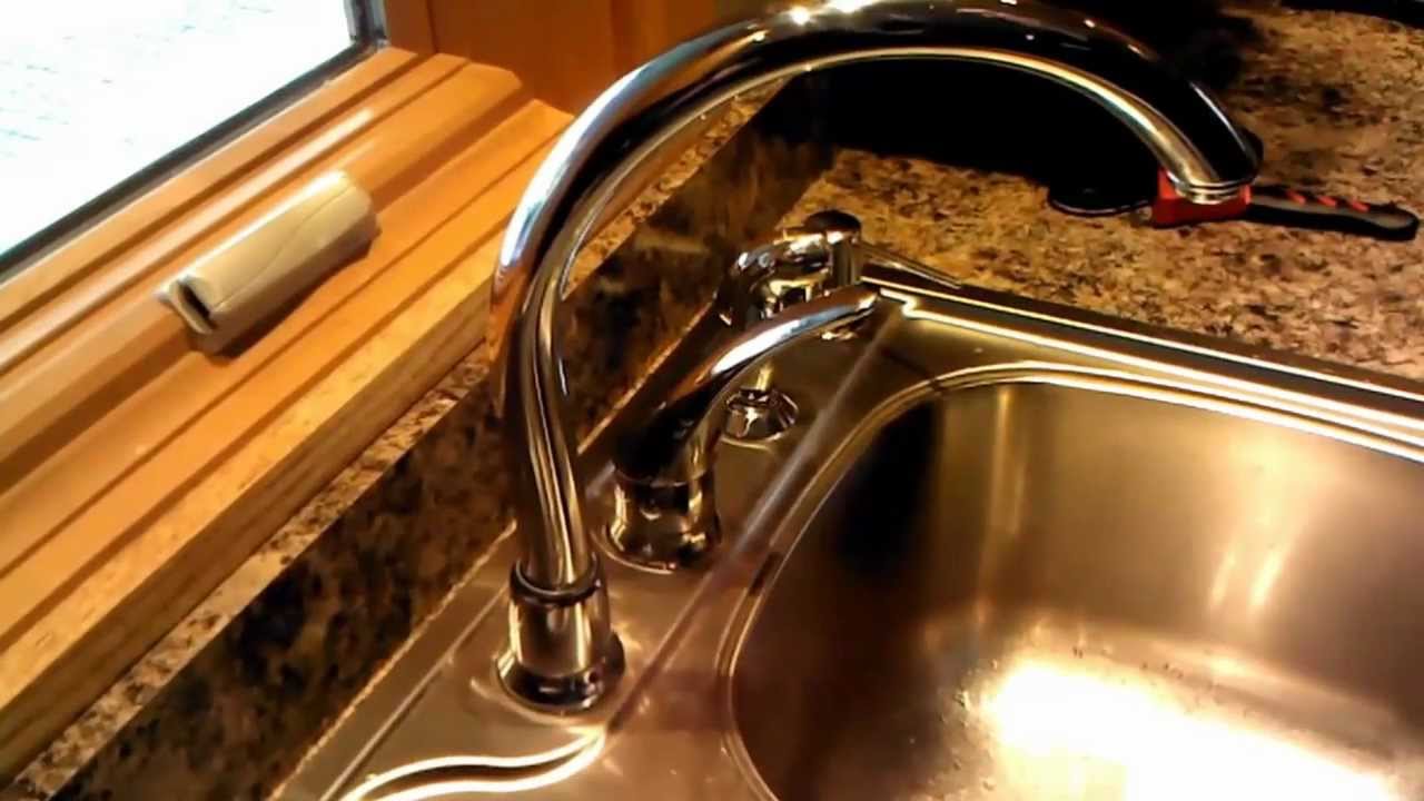Moen High Arc Kitchen Faucet Leaking O-Ring Replacement