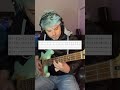Blink 182 - Always Bass Intro Cover with Tabs ๐ธ