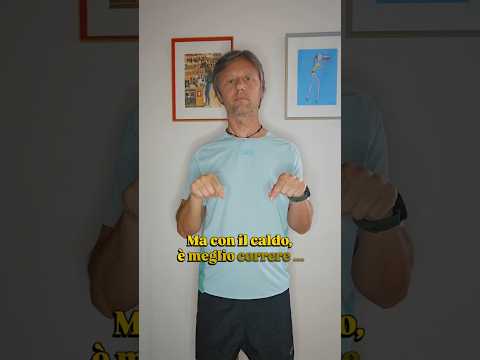 Video Correre con il caldo: meglio t-shirt o torso nudo?