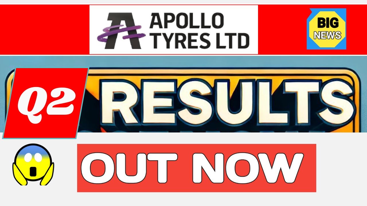 apollo tyres share latest news | apollo tyres share q2 results