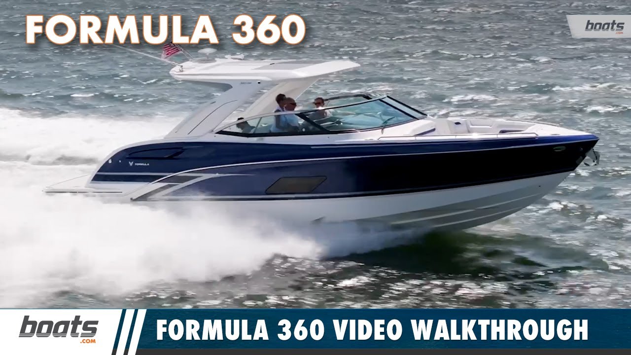 ⁣Formula 360 CBR - What makes this 36ft cruiser so special??