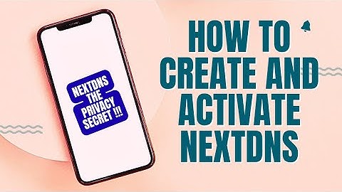How to Activate NextDNS on Android | Block Ads Websites Trackers & Malware