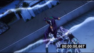 Jotaro vs Pucci with actually realistic manga accurate timing