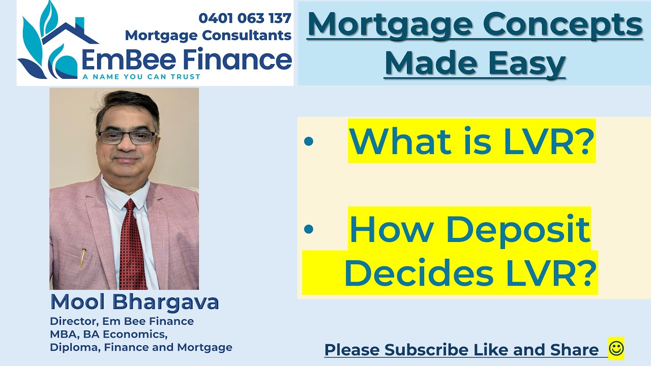 Deposit and LVR Explained in Easy Words
