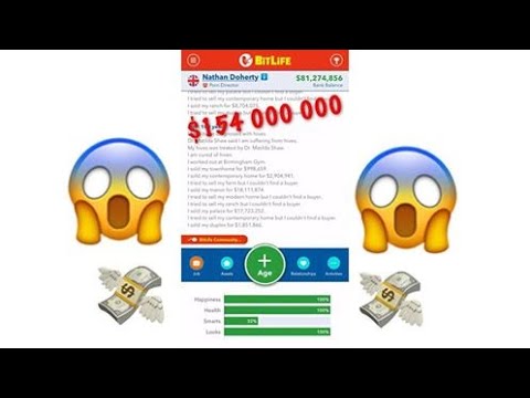 Bitlife how to make over $100000000 tutorial getting rich in if you want see more videos give this video a like and subscribe