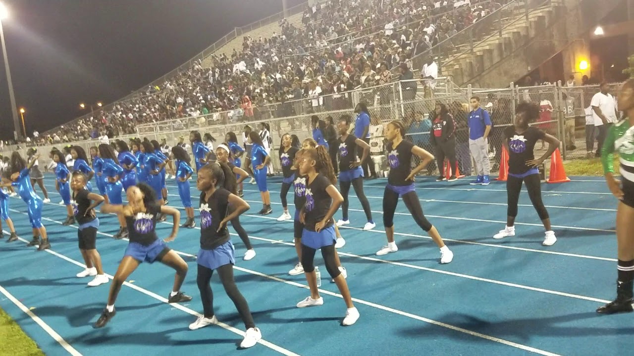 Miami Central High School and Charles R. Drew Middle having fun with