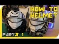HOW TO:  TITANFALL 2 Pulse Blade Pilot helmet Cosplay Prop - Part 1