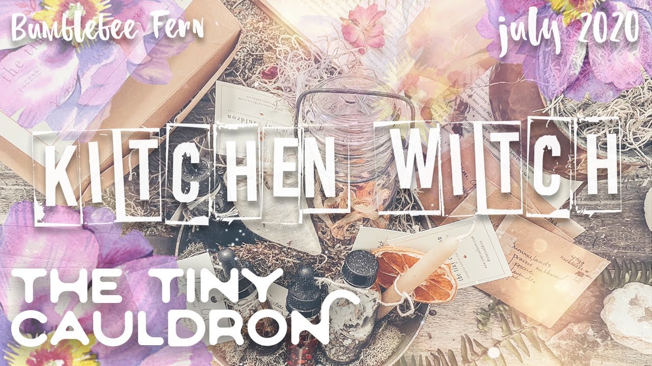 THE TINY CAULDRON UNBOXING ✨Kitchen Witch Box✨ pt. 1 of 3 || Bumblebee Fern