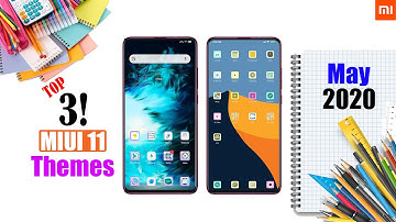 Top 3 Premium MIUI 11 Supported Themes [No Third Party] of May 2020