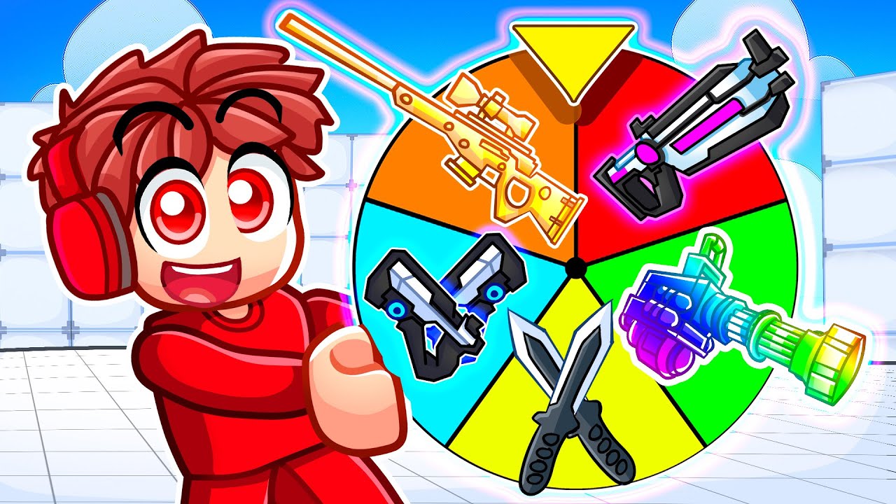 THE *RANDOM* GUN CHALLENGE (Roblox Rivals) - YouTube
