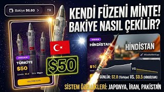 Missile Mint Telegram Botu İle Kazanmaya Devam | Füze Ateşle Usdt Kazan | İnternetten Para Kazan