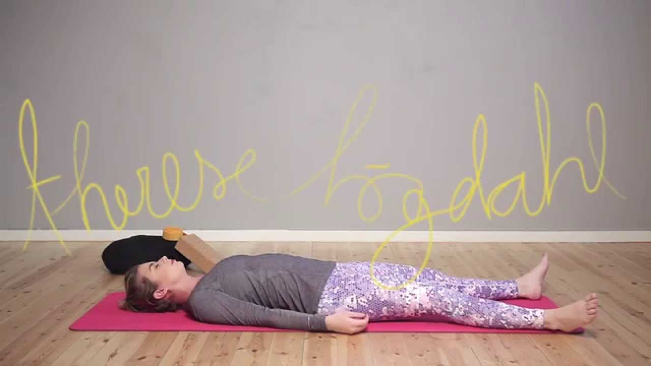 Liggande yoga för reumatiker - Therese Lögdahl