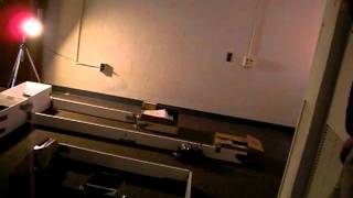 Robot autonomously navigating maze