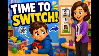 Transitions at School 🎒 | Social Story for Kids ⭐