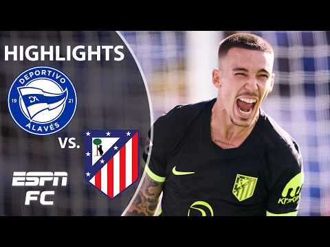 Alaves vs. Atletico Madrid | LALIGA Highlights | ESPN FC