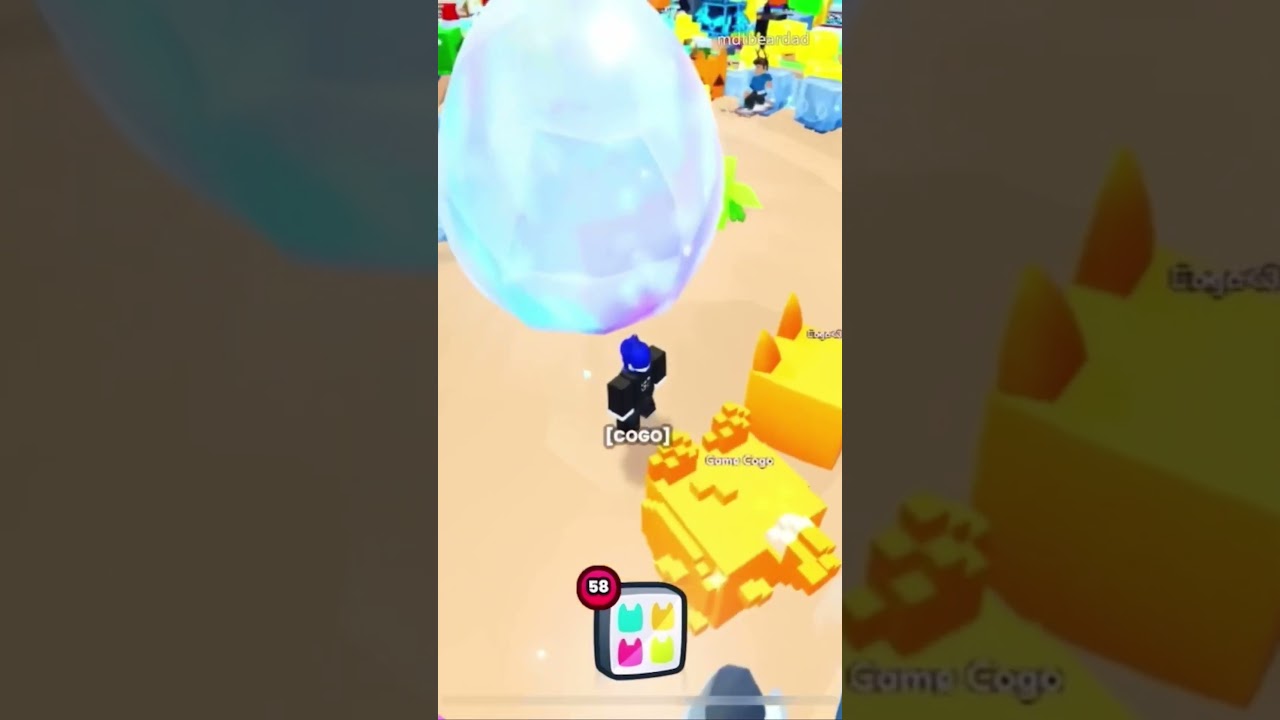 Hatching Titanic Monkey in Pet Sim 99! 