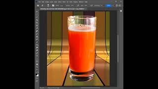 How to place and manipulate on juice cup in Photoshop screenshot 5