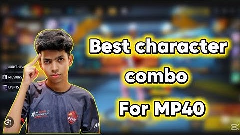 Best character combo for MP40. Freefire Highlight. 