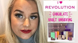 Unboxing The I Heart Revolution Chocolate Vault 2 Gift Set - Worth The Money? Amber Howe