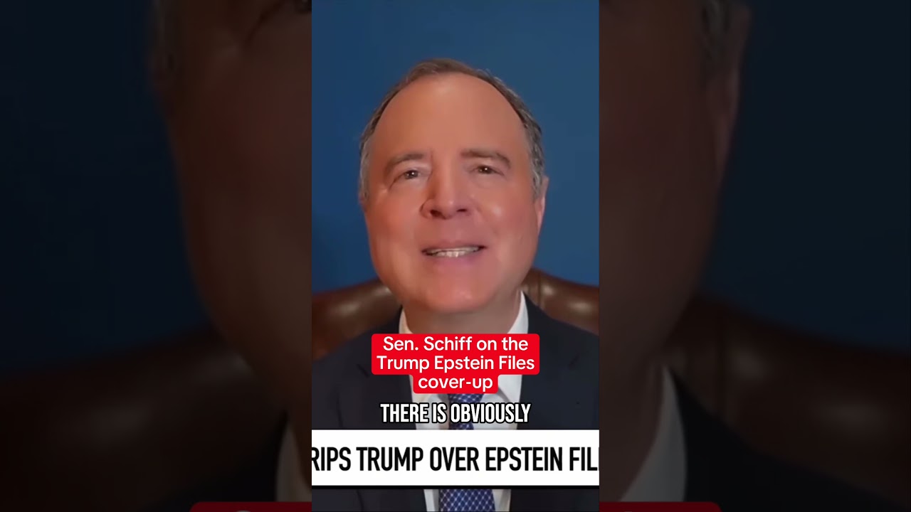 Sen. Schiff on Trump's 'Perverse' Epstein Cover-Up Scheme
