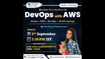 DevOps with AWS - New Batch | Kalyan IT Hub