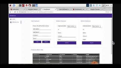 CRUD operation with Node-Red