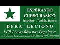 Esperanto Deka Leciono (décima lição) #esperanto #cursoesperanto
