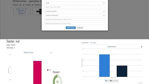 Online Attendance Management System in PHP/MySQLi with Full Source Code