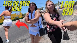 met these girls in tucson while riding my e scooter