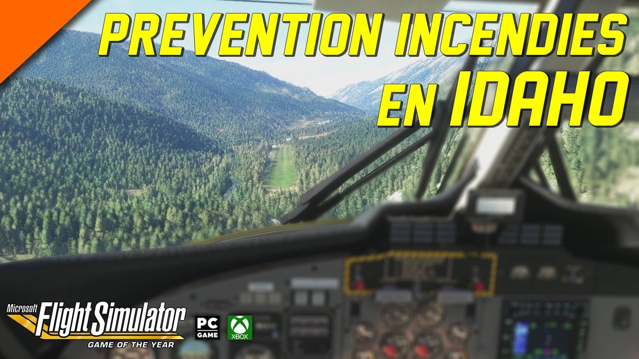 [Mini RP] Prévention incendies en Idaho (DHC-6 Twin Otter) ● Flight Simulator 2020.