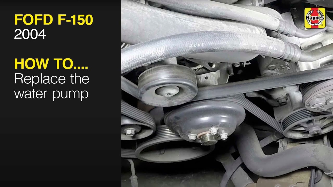 Ford F-150 Heritage (2004 - 2004) - Replace the water pump - YouTube