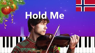 Alexander Rybak - Hold Me (Easy Piano Tutorial)