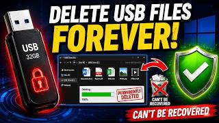 How to Permanently Delete Files on Flash Drive on Windows PC