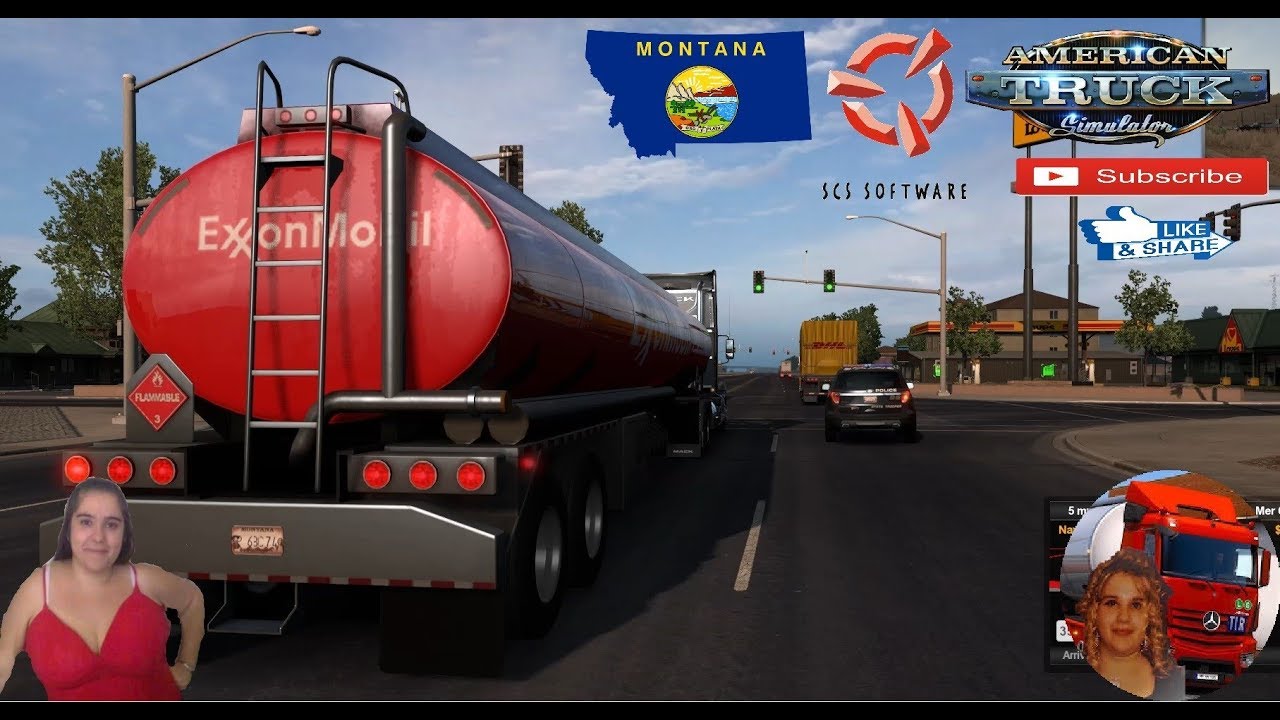 American Truck Simulator (1.37 Beta) Montana Expansion v0.1.9 Mack Anthem + DLC's & Mods