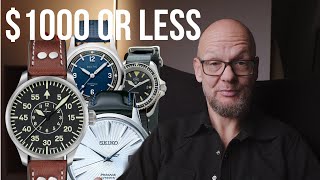Definitive guide to finding the best sub $1000 watches Net Worth