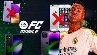 هل هاتفك رح يشغل لعبة FC MOBILE 2024 ? شاهد هذا الفيديو ورح تعلم 👍!