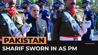 Shehbaz Sharif sworn in as Pakistan's PM for second time | Al Jazeera Newsfeed