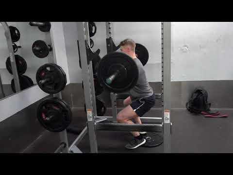 Barbell Front Squat with Heels Elevated