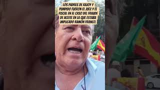 Los padres de Rajoy y Pumpido juez y  fiscal en el caso del fraude de aceite implicado R. Franco