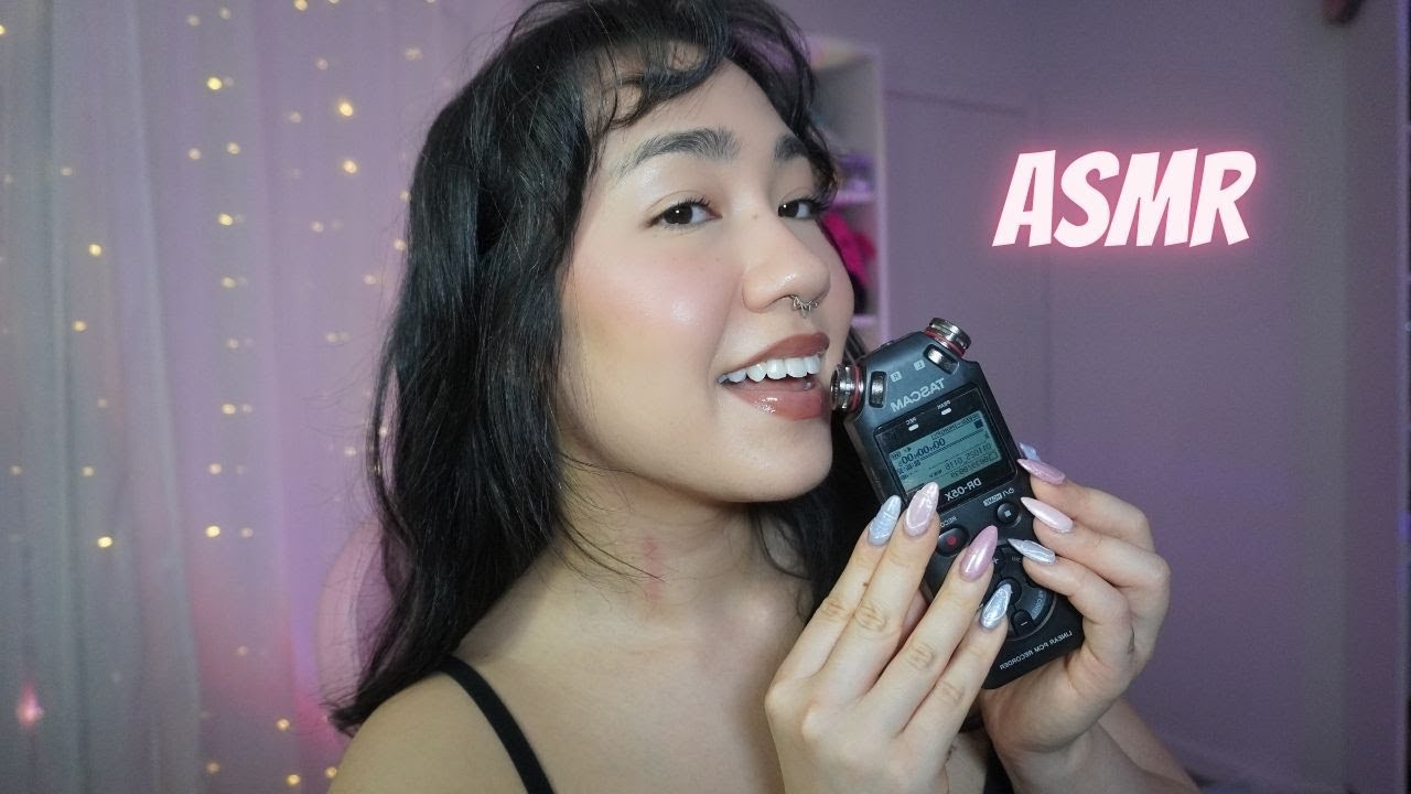 ASMR BINAURAL RÁPIDO com TASCAM para quem AMA SONS DE BOCA